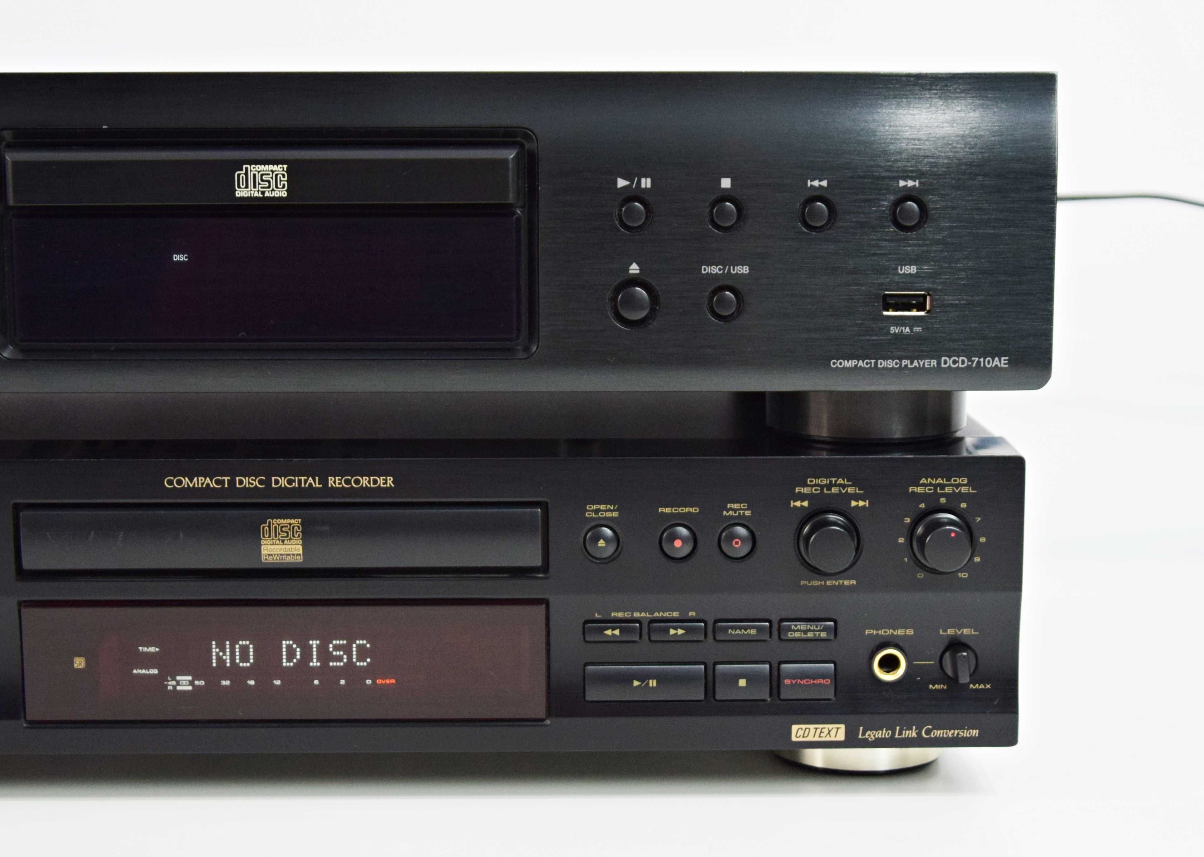 CD Player Denon DCD-710AE + Pioneer PDR-609, defecte, lot cd playere