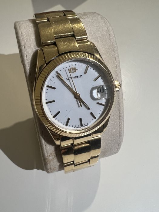 Ceas barbatesc din aur 18k cu stanta 750 si certificat autenticitate