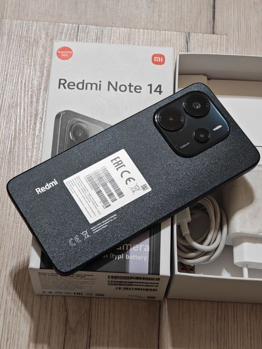 Redmi Note 14 256 gb Ram 8 полный комплект