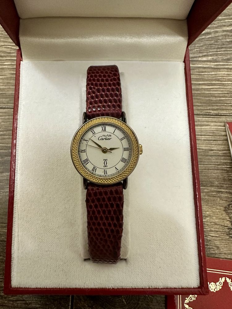 Ceas must de cartier vintage colectie