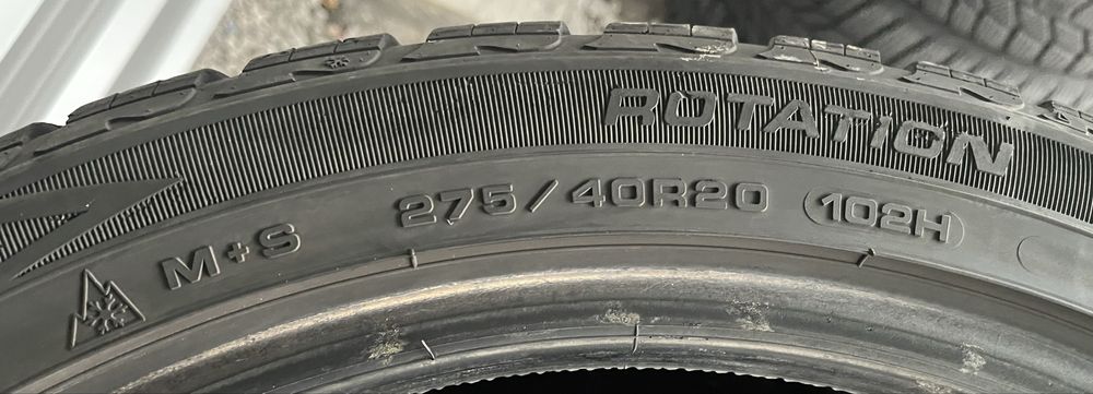 4бр 275/40/20 на 7,3мм стар дот