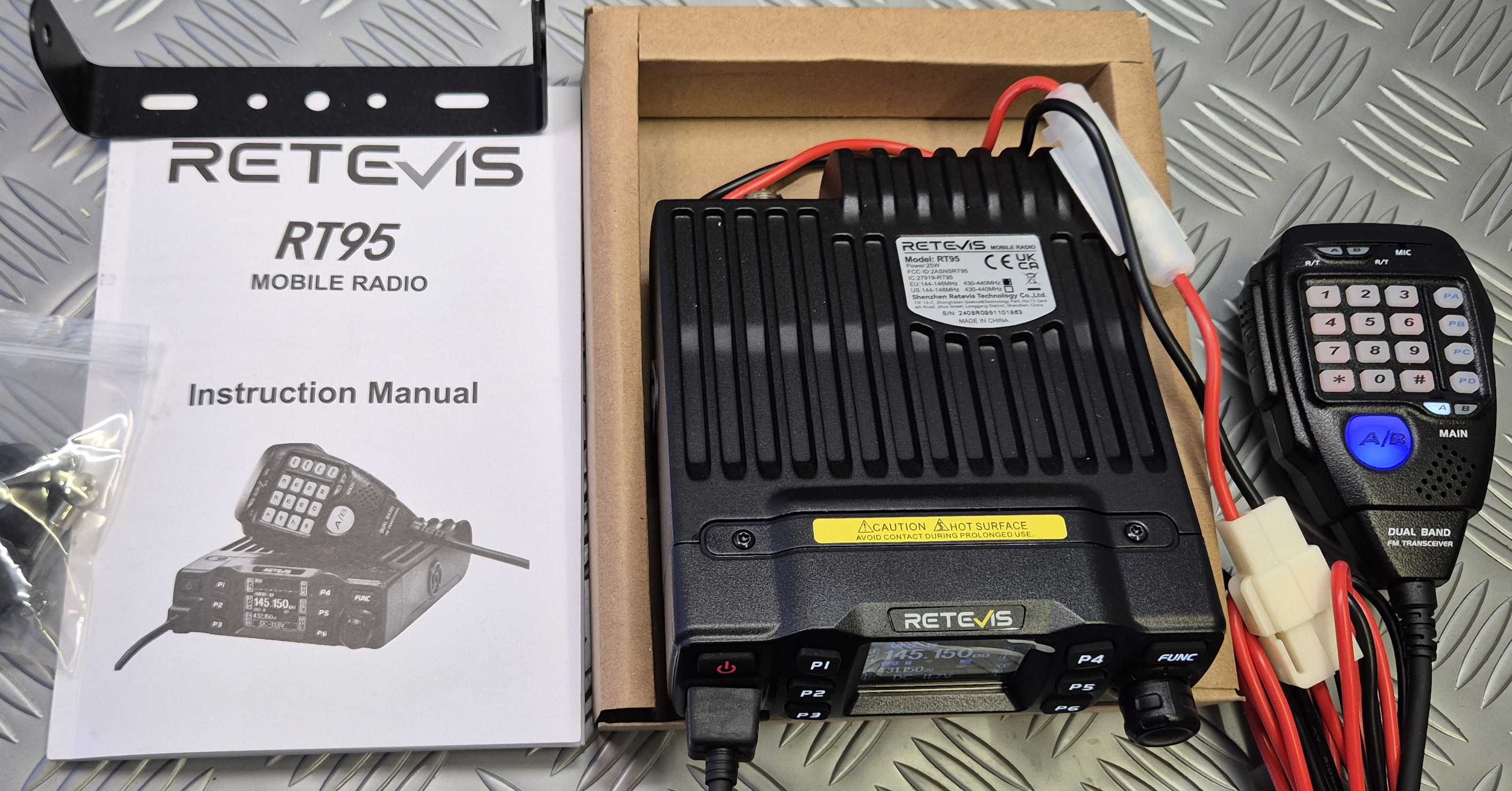 Retevis RT95 25W радиостанция