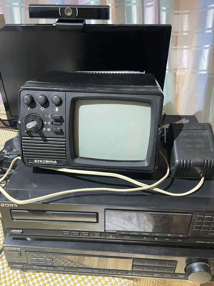 Televizor vintage rusesc portabil
