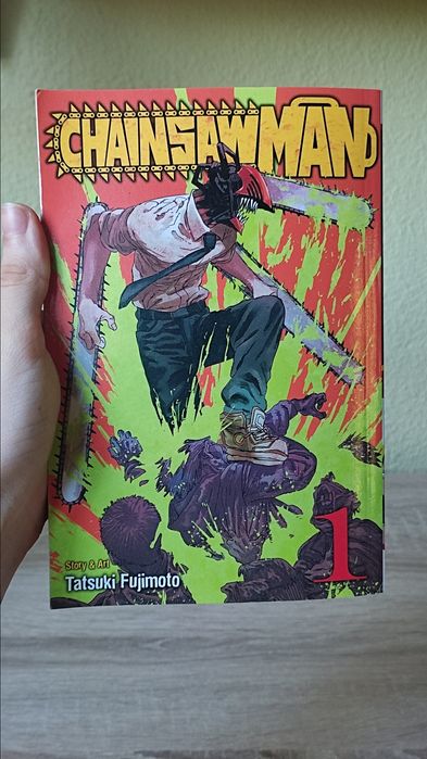 volumul 1 din seria chainsaw man