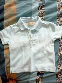 Блуза с яка Zara за момче 9-12месеца