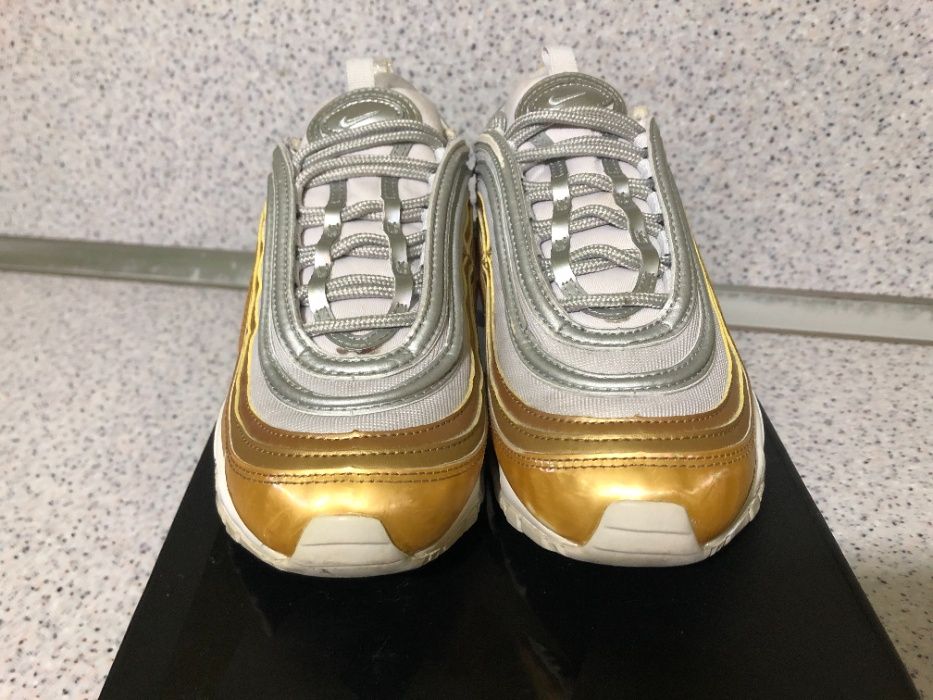 ОРИГИНАЛНИ *** Nike Air Max 97 Vast Grey Metallic Gold