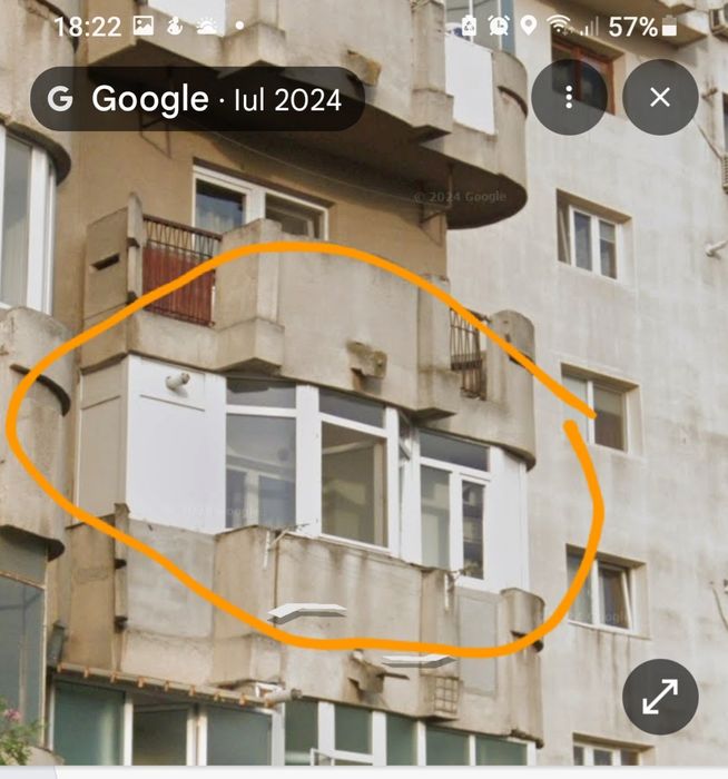 Vând termopan balcon