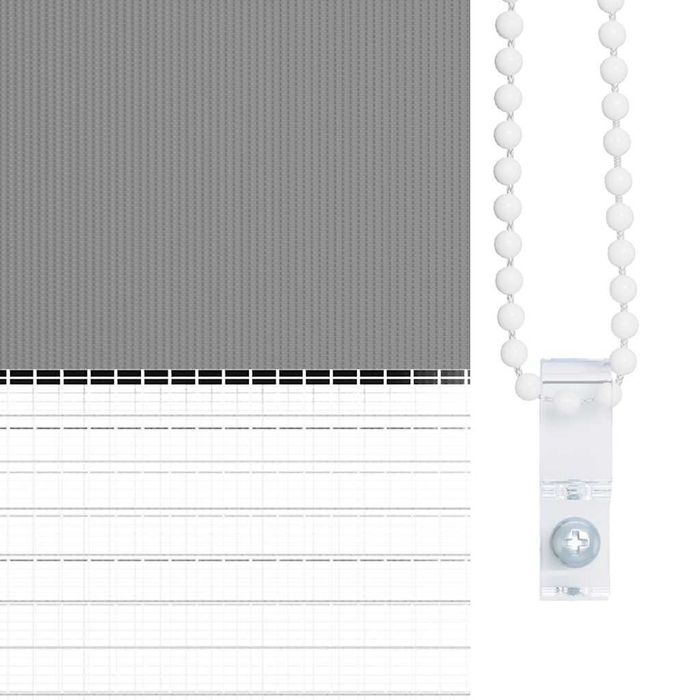 vidaXL
Jaluzea tip zebră, 70 x 120 cm, gri