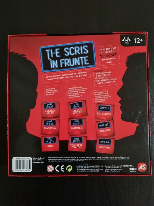 Joc Ti-e scris in frunte