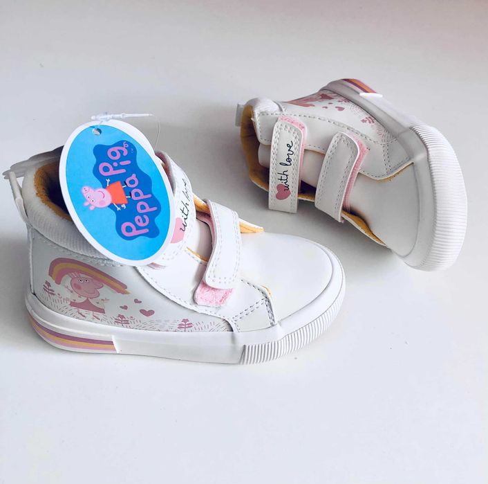Adidasi / ghetute  Peppa pig 21 , 22 EU / 4, 5 UK