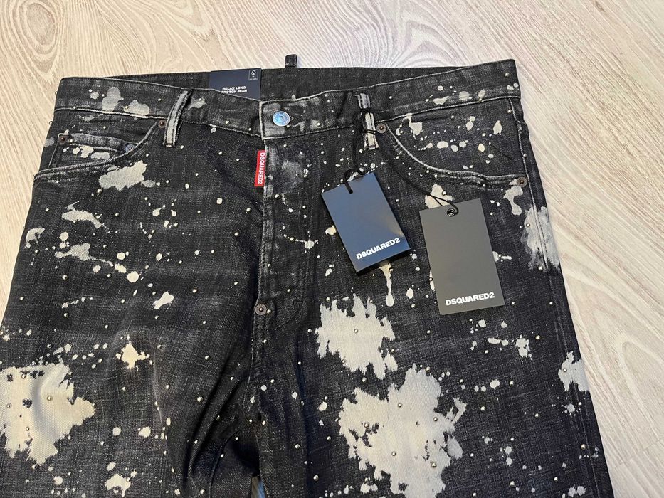Dsquared2 blugi Relax Long Croch 52-54 italy sau L-XL, retail 985 euro