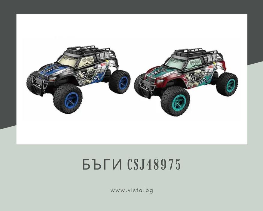 Радиоуправляема кола - бъги CSJ48975 / кола с дистанционно управление