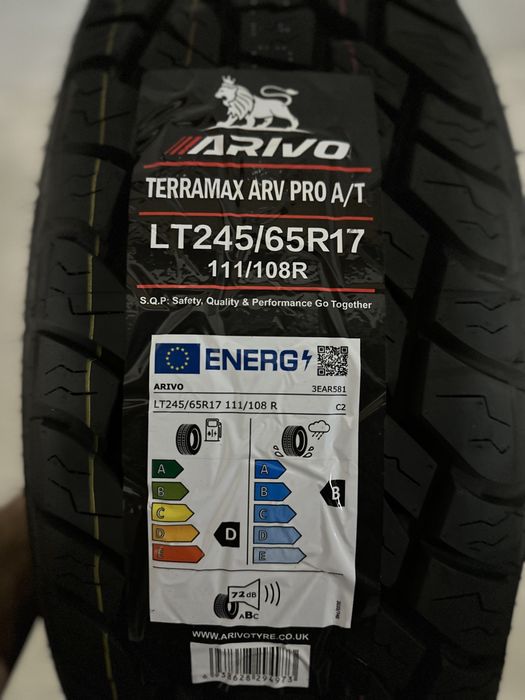 Нови джипови гуми ARIVO PRO AT 245/65R17 110/108R НОВ DOT БОРД 2456517