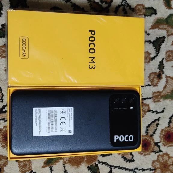 Poco m3  4/64 black