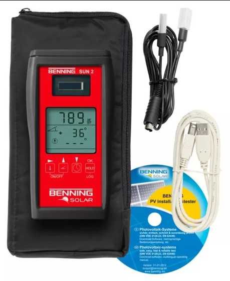 BENNING SUN 2 Уред за измерване на слънчева радиация и температура