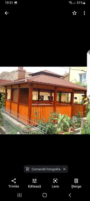 Balansoar balustrada foisor