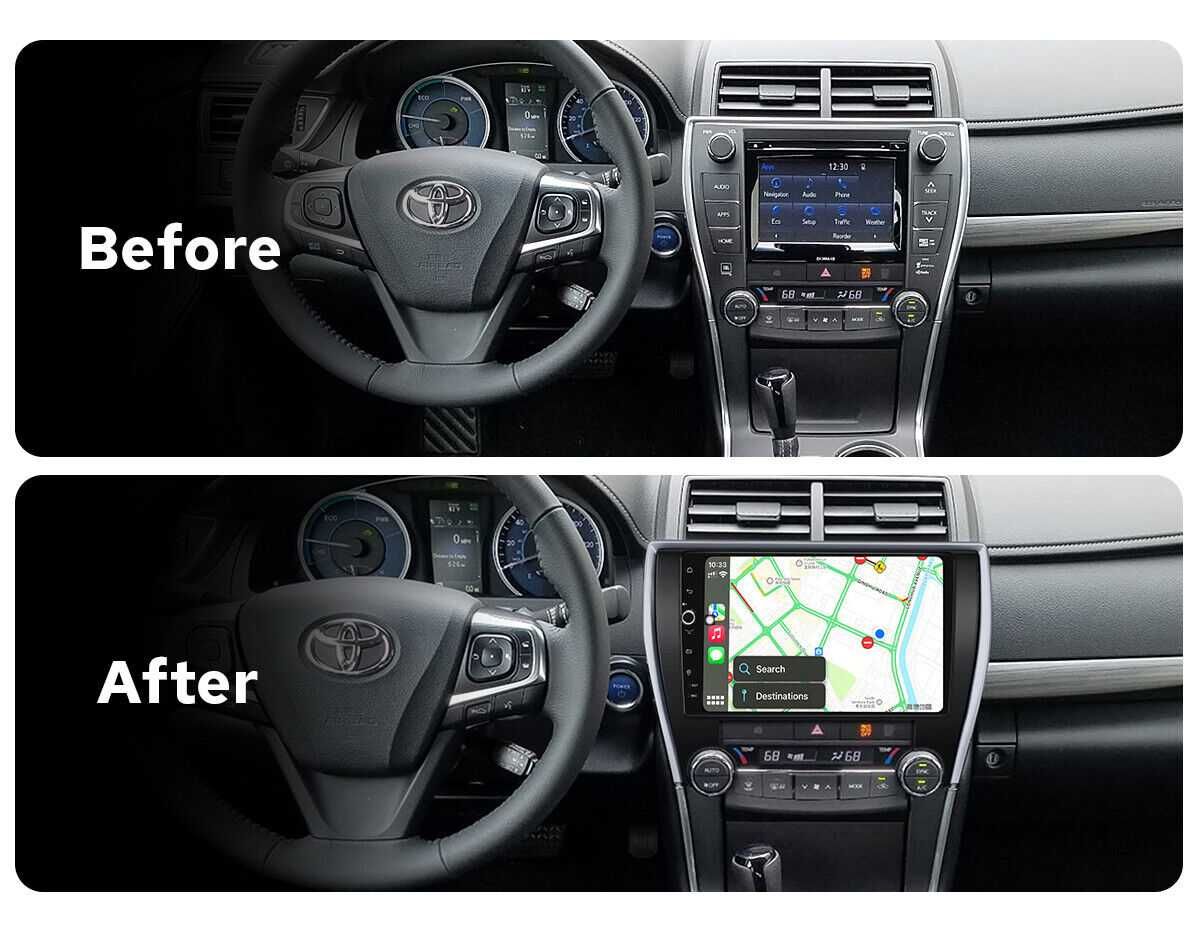 TOYOTA CAMRY 2015/2017 10.1'' андроид навигация, 9130