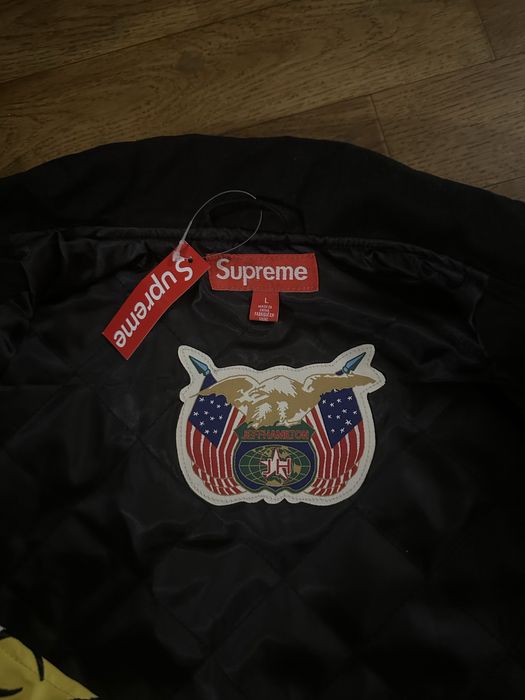 Supreme x SpongeBob SquarePants Jeff Hamilton Racing Jacket