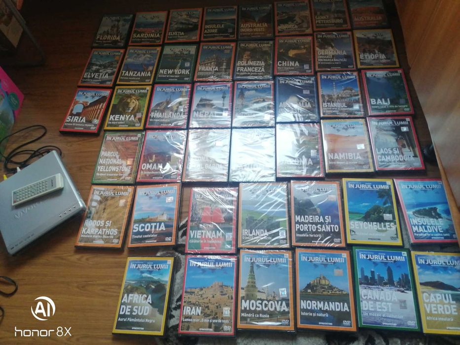 Colectie 45 dvd în jurul lumii cu Dvd vortex