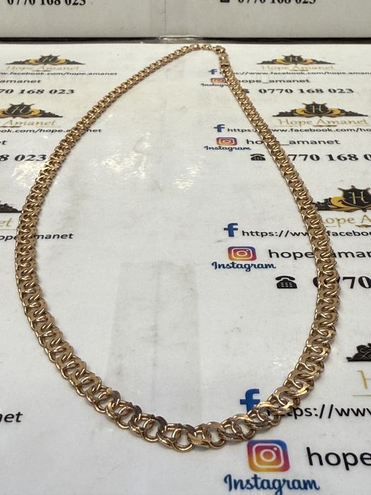 Hope Amanet P7 Lant Aur 14k  18,88 Gr  55,5Cm