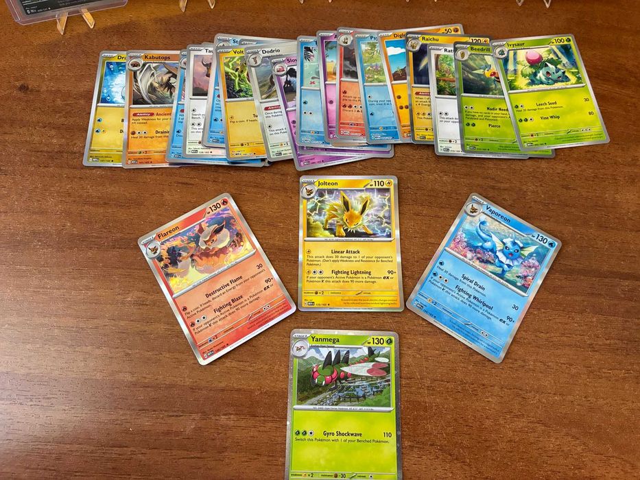 Colectie Mixta carti Pokemon - 151 + OBF + PAF - ORIGINALE