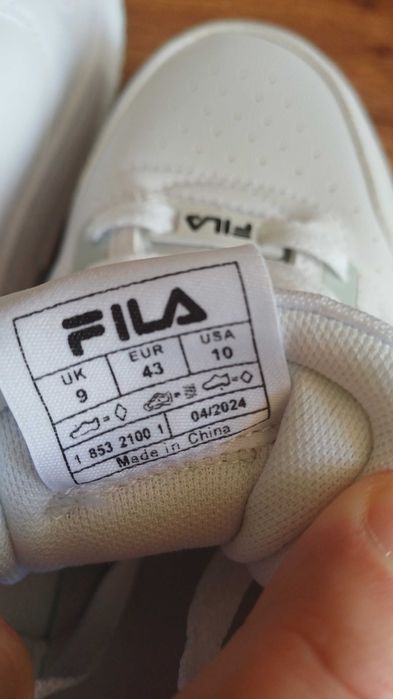 Мъжки Бели Маратонки Fila 43