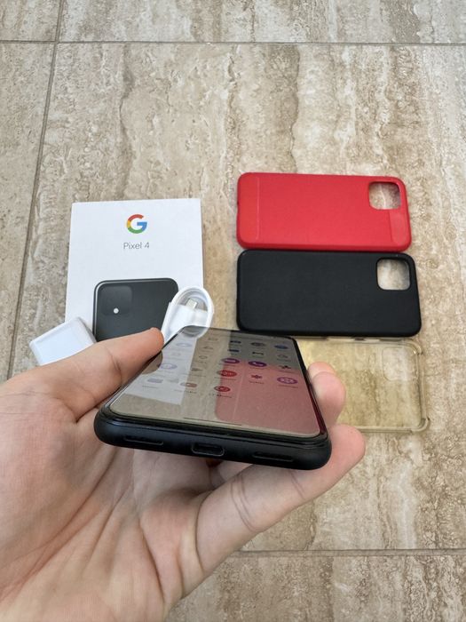 Google pixel 4 functional + incarcator + huse