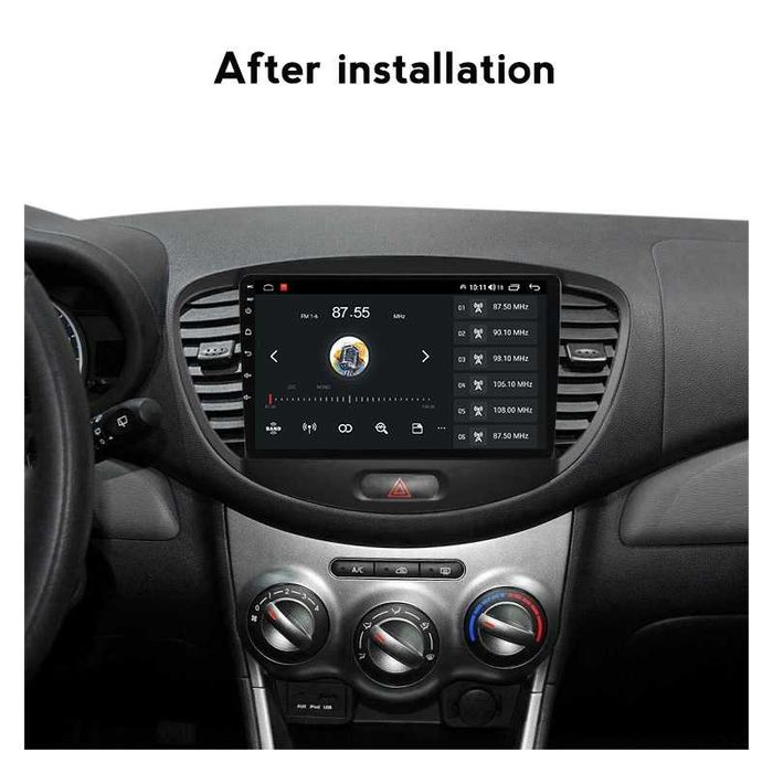 Navigatie Hyundai i10 2007 - 2013, 2GB 4GB 8GB Garantie Camera