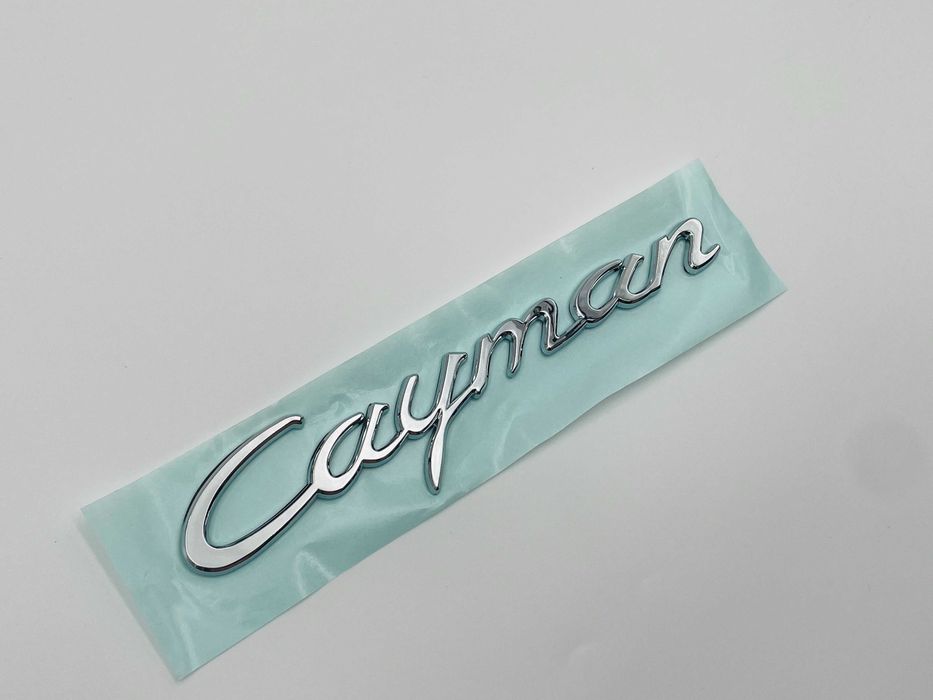 Emblema Compatibila PORSCHE Cayman crom