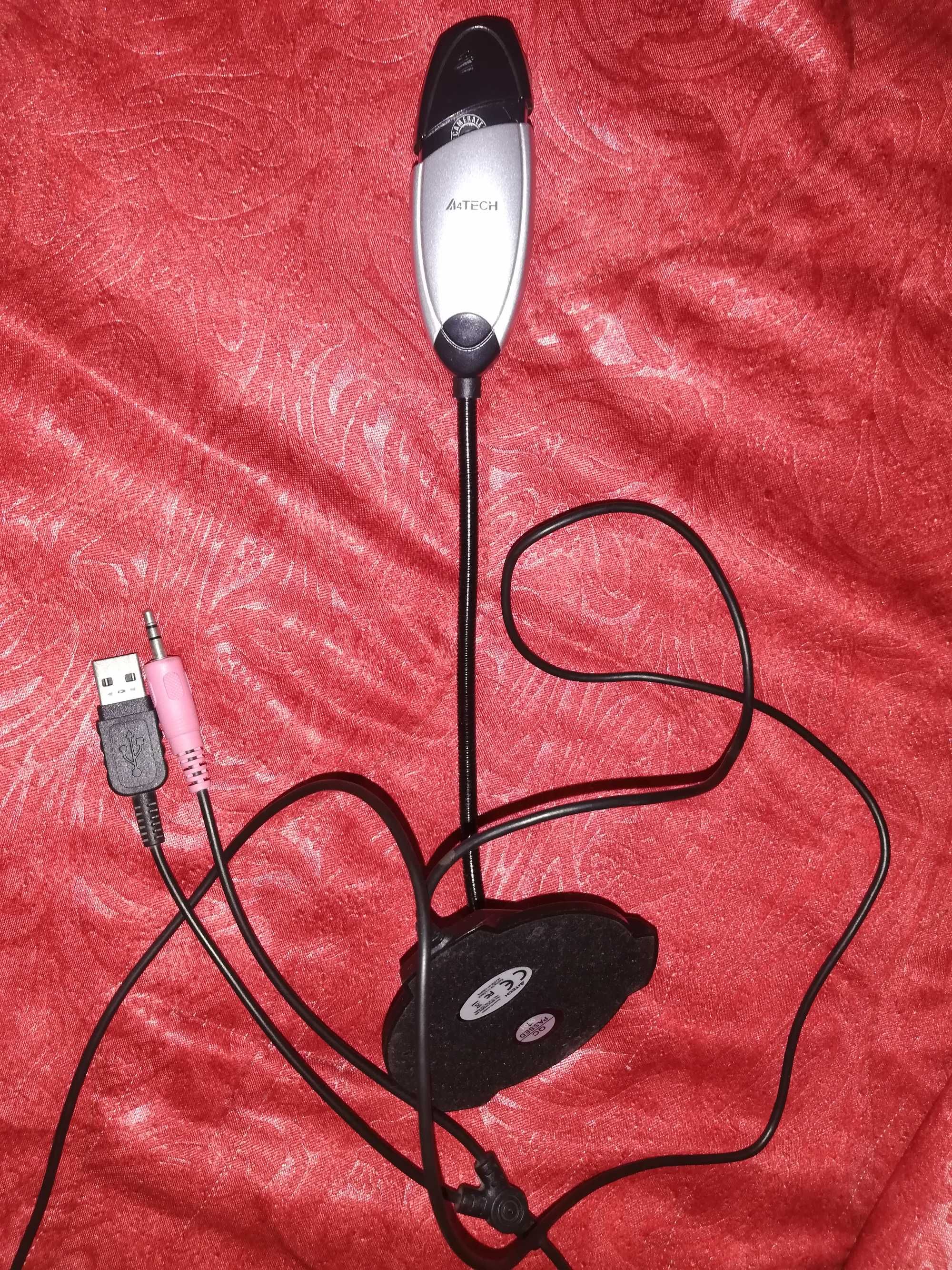 Уеб камера A4 TECH за компютър, с микрофон и USB