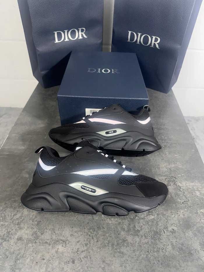 (40-46 номер) Dior B22 Classic Black (reflective)