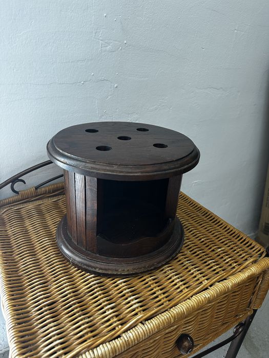 Antique Wooden Foot Stove