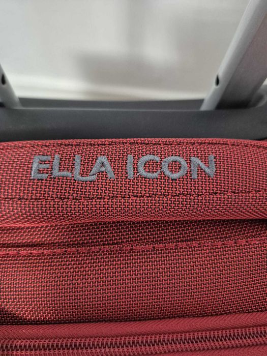 Troler de cabină Ella Icon Petra, textil, 40X30X20 cm, roșu, nou