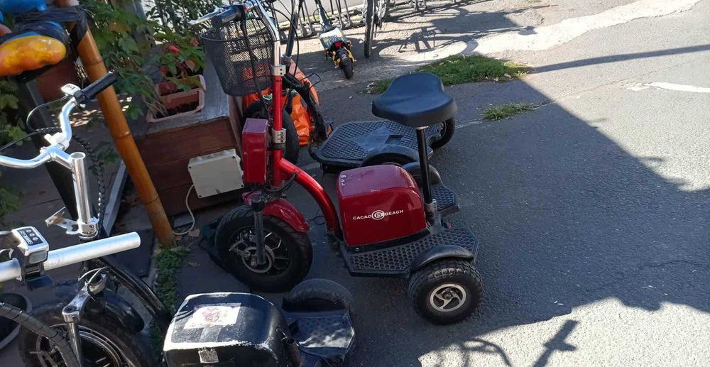 Триколка с големи батерии