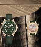 omega seamaster diver 300m Green / Gold
