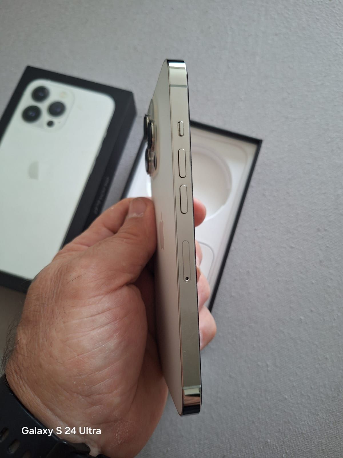 Iphone 256GB 13 Pro Silver White TOP Цена Неразличим от Нов