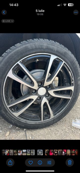 Jante aliaj ford focus 2 ,R17