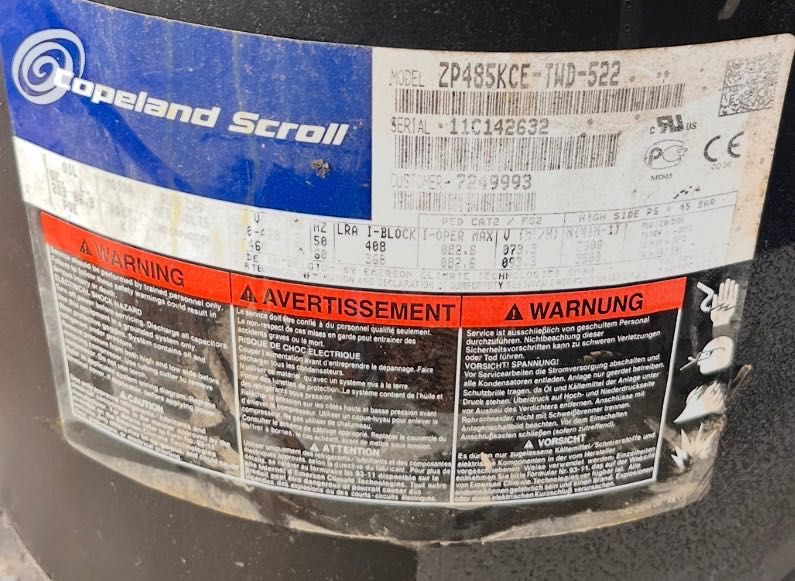 Хладилни компресори Copeland Scroll