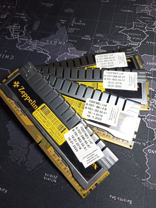 Комплект DDR4 32GB (4×8GB) Zeppelin 2133 MHz