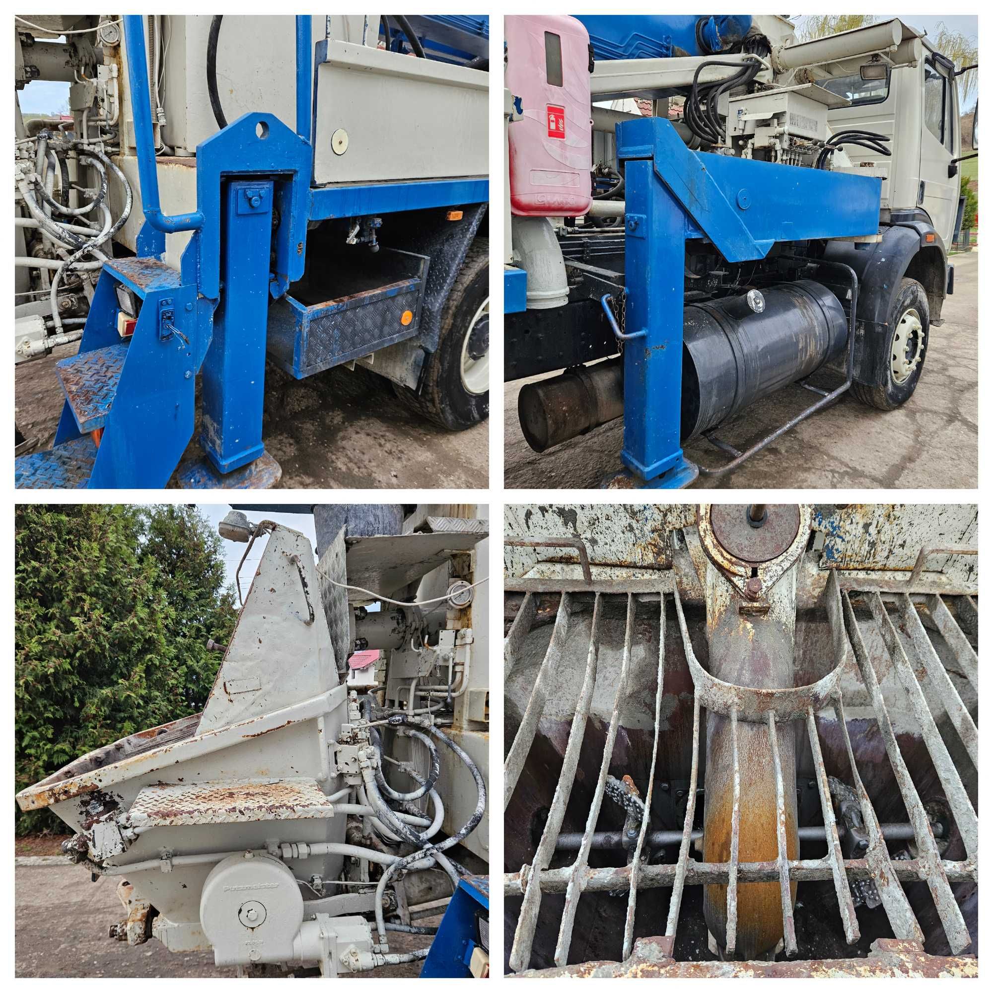 SCHIMB/Vand  Pompa de beton Mercedes SK Putzmeister MT32.4/125