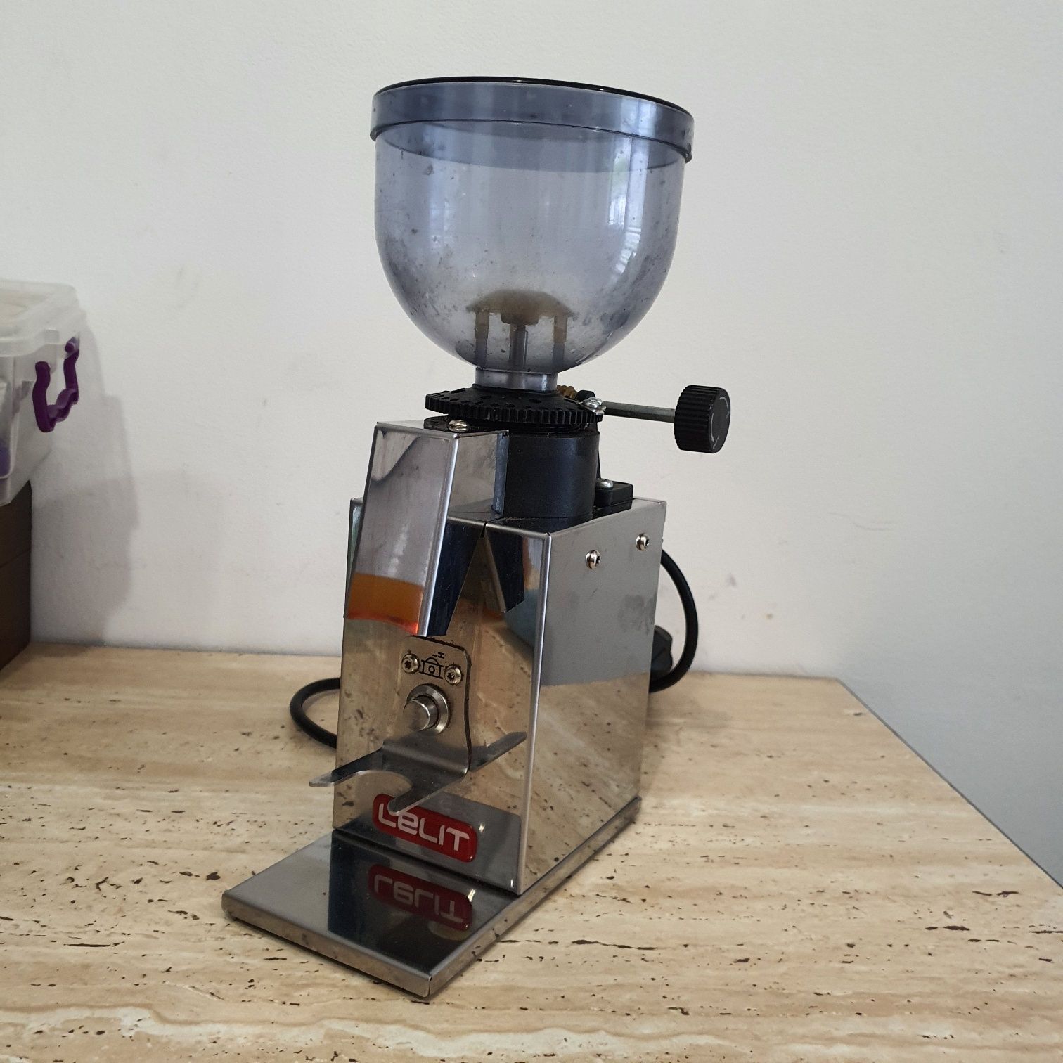 Rasnita de cafea Lelit PL043MMI, 150 W, Inox