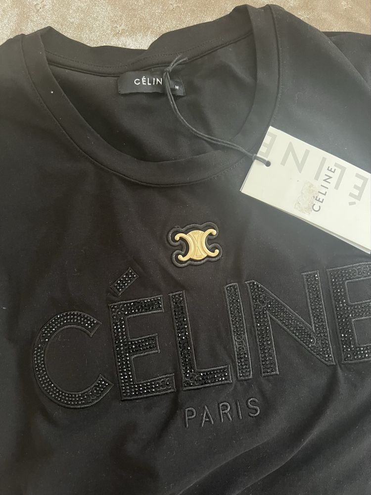 Дамски комплект Celine тениска и панталонки