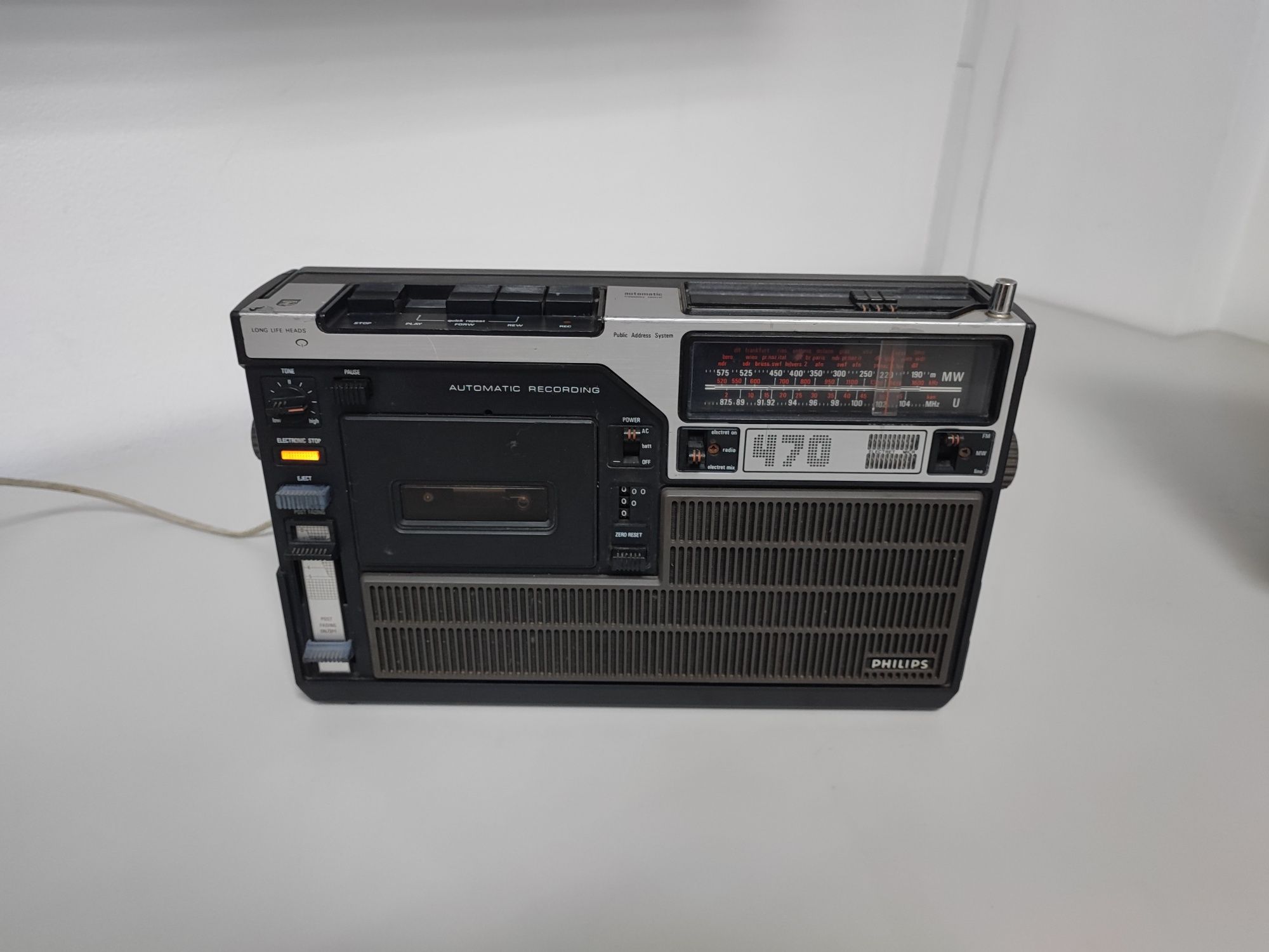 Radio Recorder Philips AR 470 de colectie