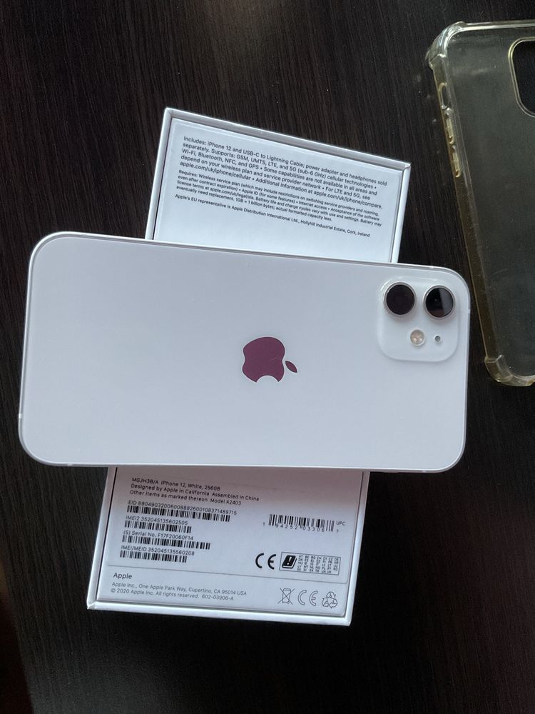 Apple iPhone 12, 256GB, White