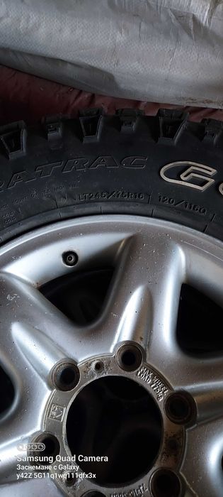 Goodyear duratrac 245 75 16