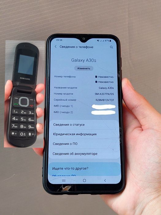 Samsung A30s, ligushka telefon sotiladi ideal sastayana