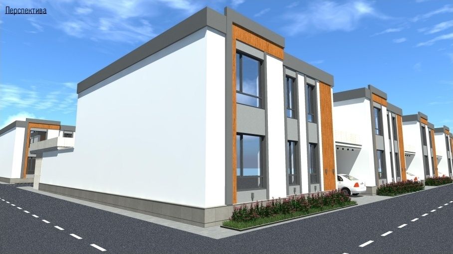 Жондор марказида《HI-TECH》усулида замонавий КОТТЕДЖЛАР