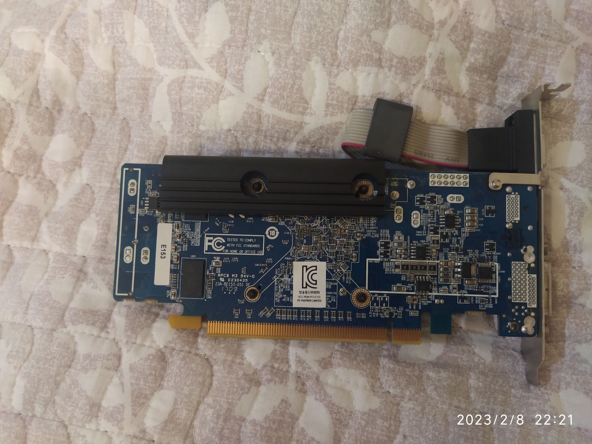 Видеокарта radeon HD7350 1GB