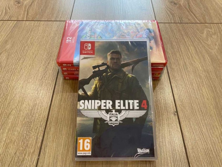Новый Sniper Elite 4 Nintendo Switch/ Снайпер 4 Нинтендо Свитч