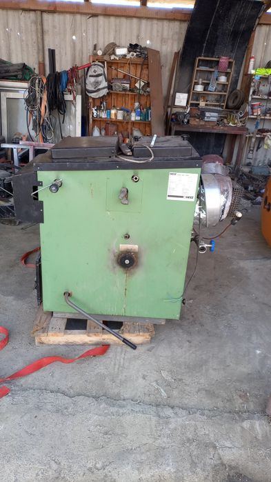 Cazan cu gazeificare,pufer,boiler